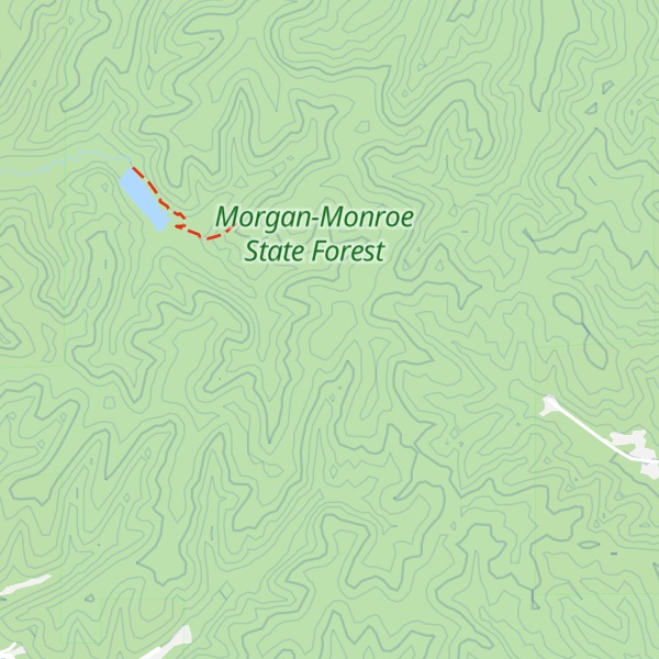 Map of Hatfield Ridge