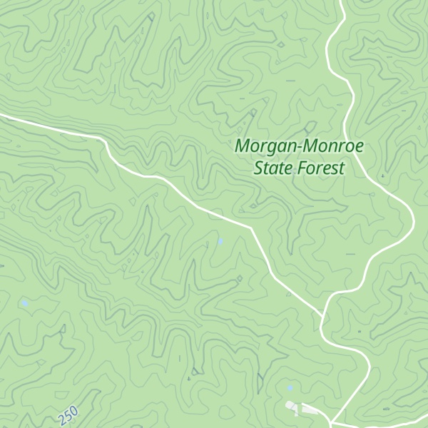 Map of Meetinghouse Ridge