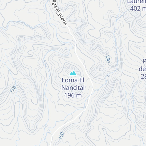 Map of Loma El Nancital