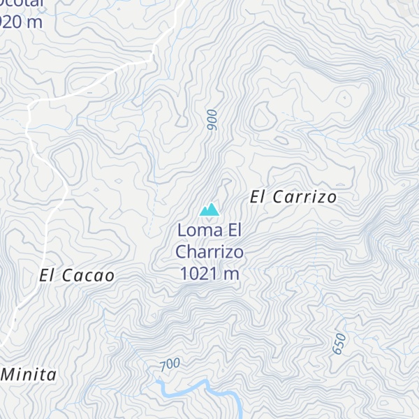 Map of Loma El Charrizo