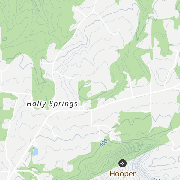 Map of Buck Ridge