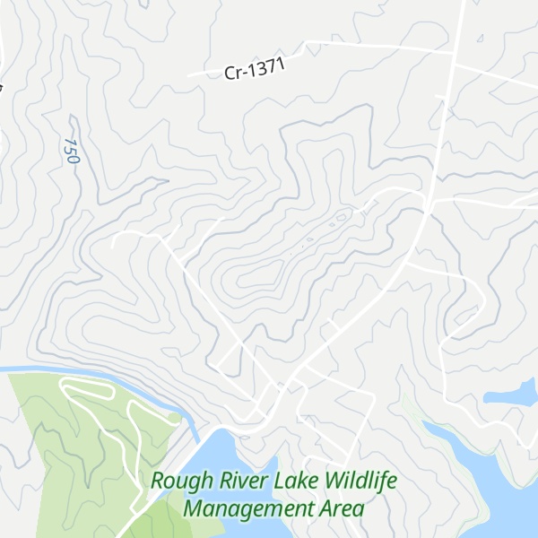 Map of Sand Knob