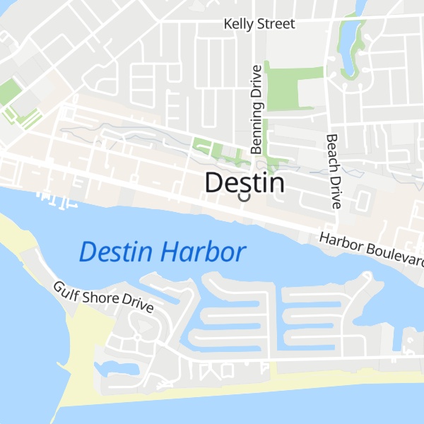Map of Crab Island Tiki Boats