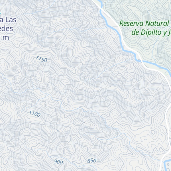 Map of Cerro El Nancital