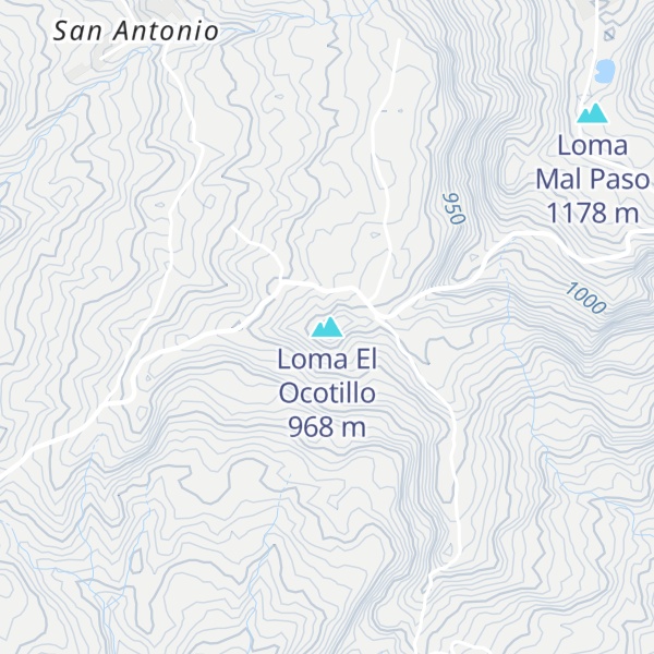 Map of Loma El Ocotillo