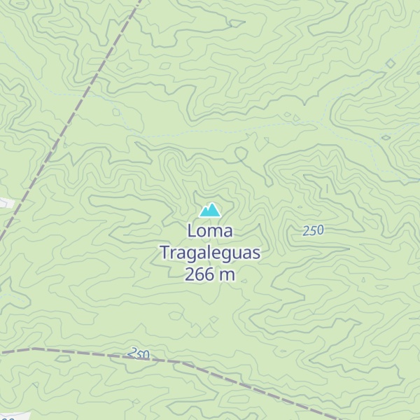 Map of Loma Tragaleguas