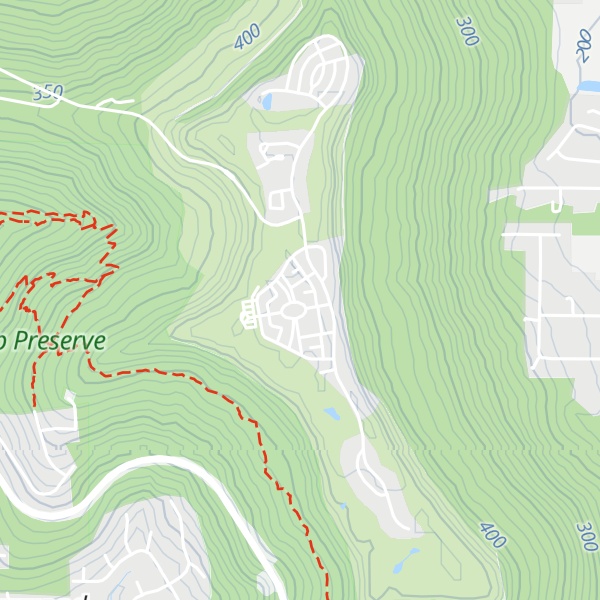 Map of Huntsville Mountain