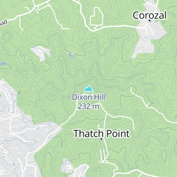 Map of Dixon Hill