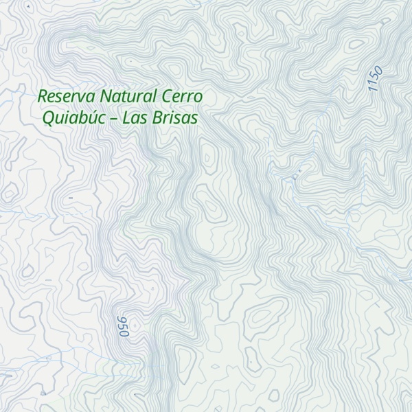 Map of Cerro Horno Grande