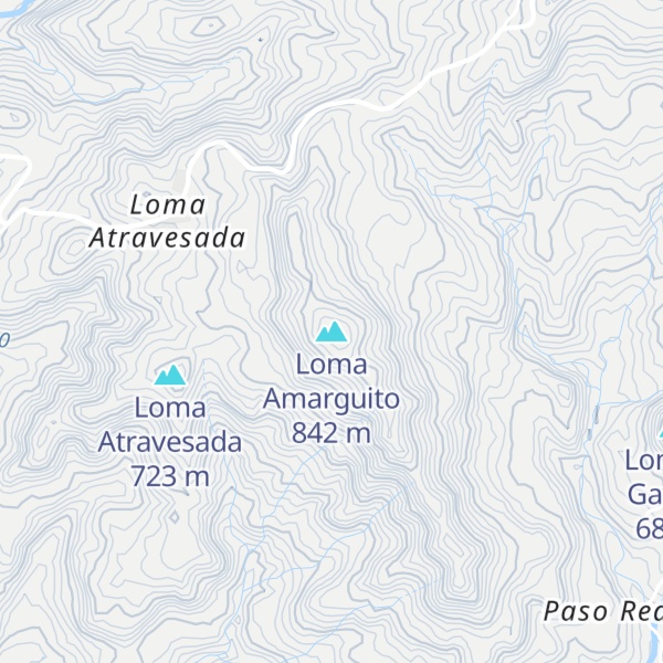 Map of Loma Amarguito