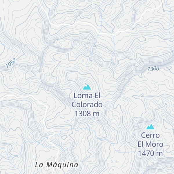 Map of Loma El Colorado