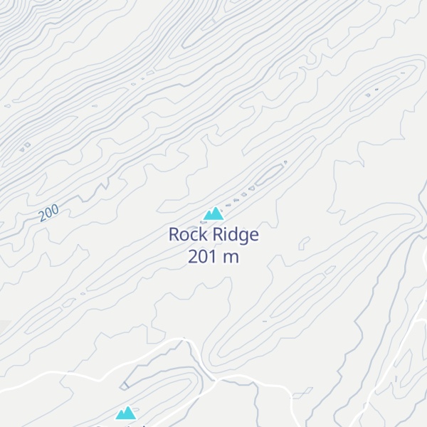 Map of Rock Ridge
