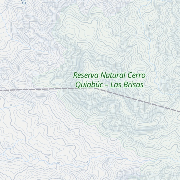 Map of Cerro El Roblito