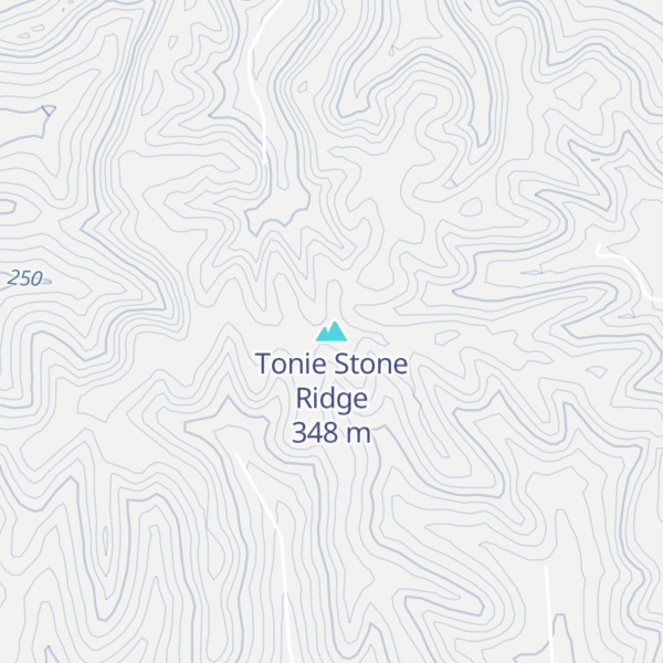 Map of Tonie Stone Ridge