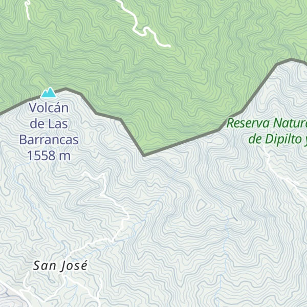 Map of Cerro La Laguna