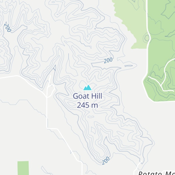 Map of Goat Hill