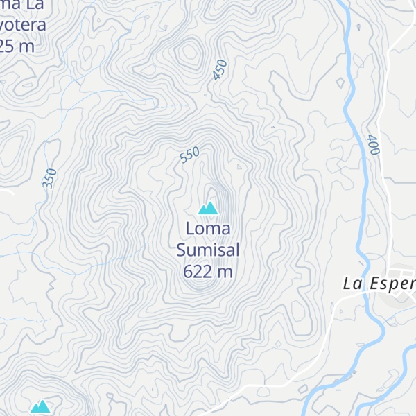 Map of Loma Sumisal