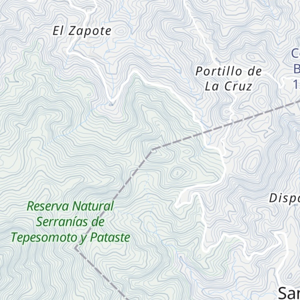 Map of Cerro El Marimacho