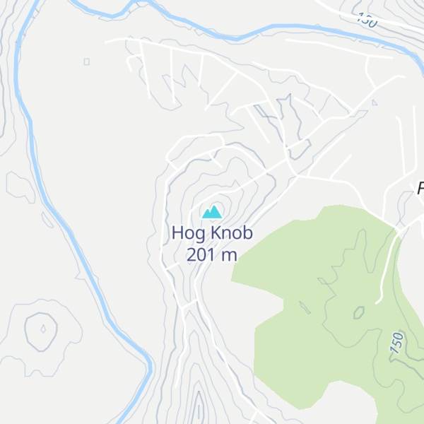 Map of Hog Knob