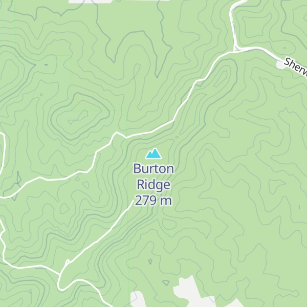 Map of Burton Ridge