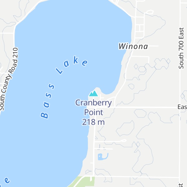 Map of Cranberry Point