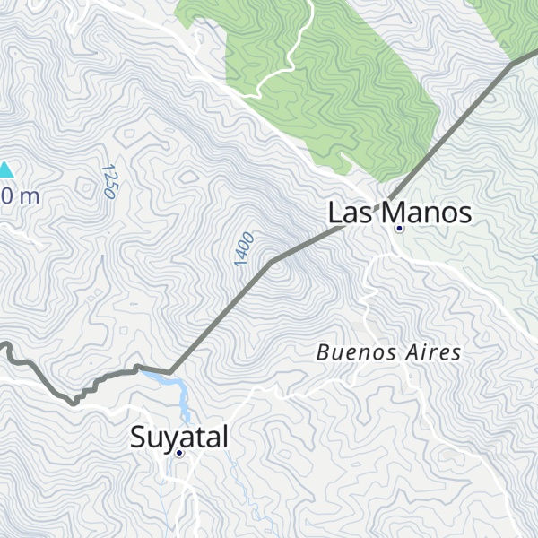 Map of Cerro La Picona