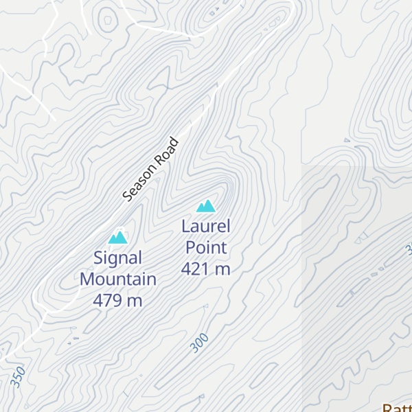 Map of Laurel Point
