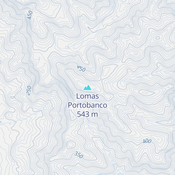 Map of Lomas Portobanco