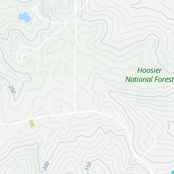 Map of Rickert Cliffs