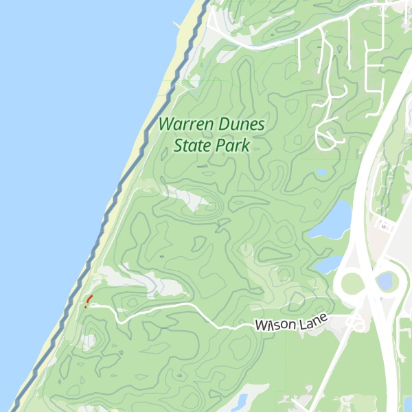 Map of Mount Edward