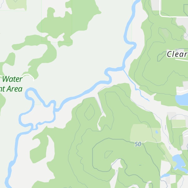 Map of Tucker Bluff