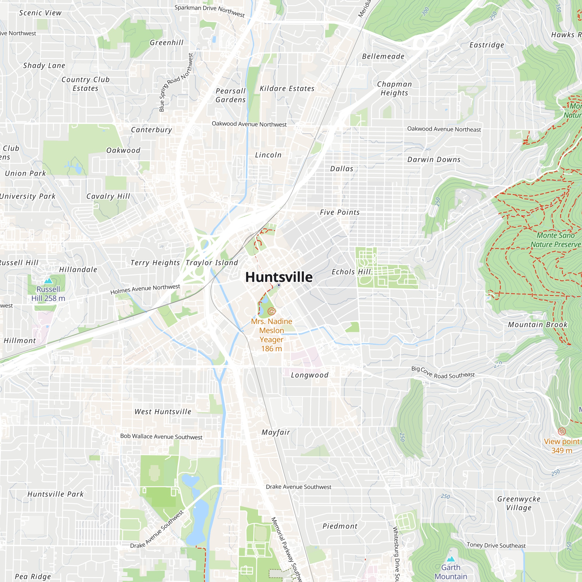 Constitution Hall Park Gift Shop & Tours map