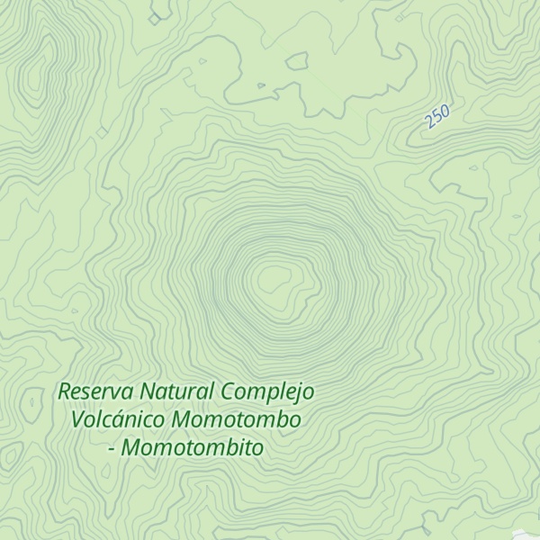 Map of Cerro Montoso