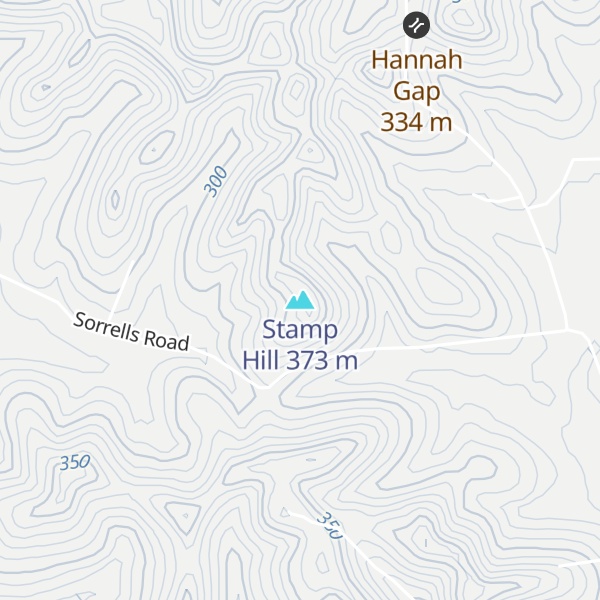 Map of Stamp Hill