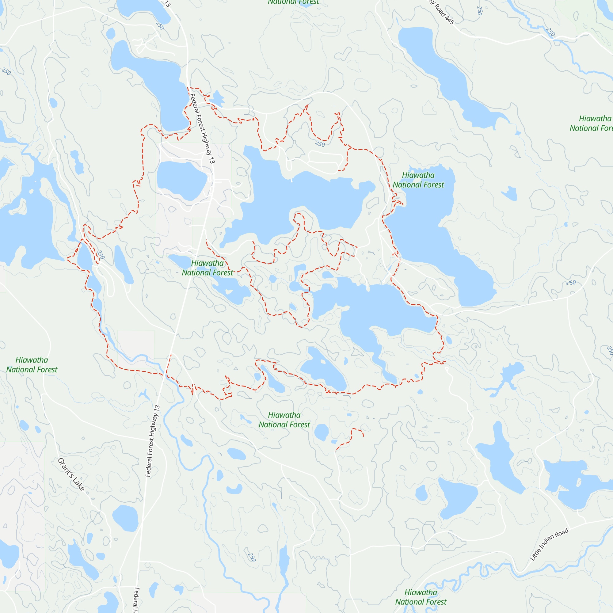 Mckeever Cabin map