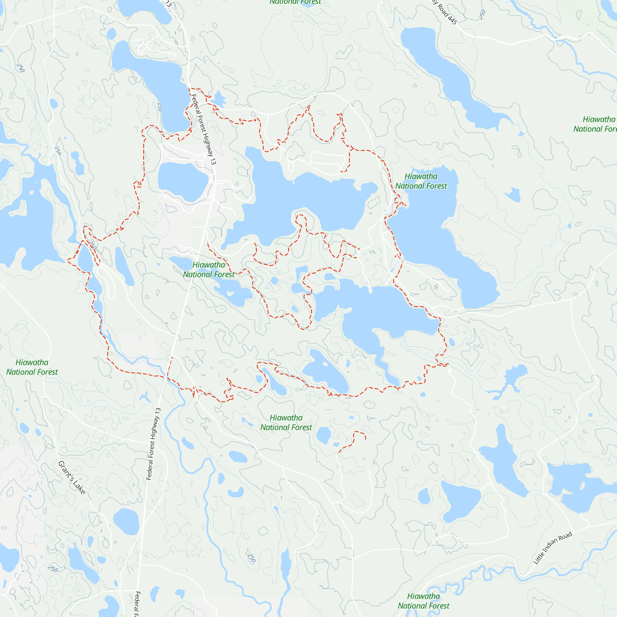 Mckeever Cabin map