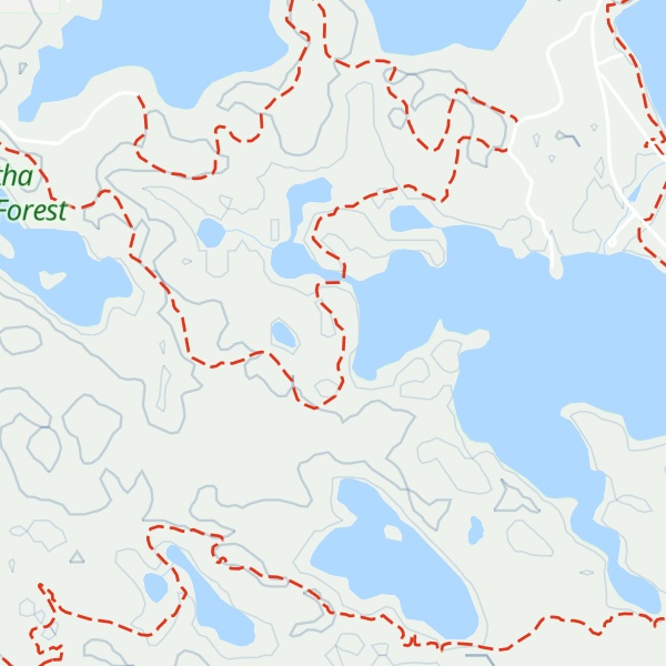 Map of Mckeever Cabin