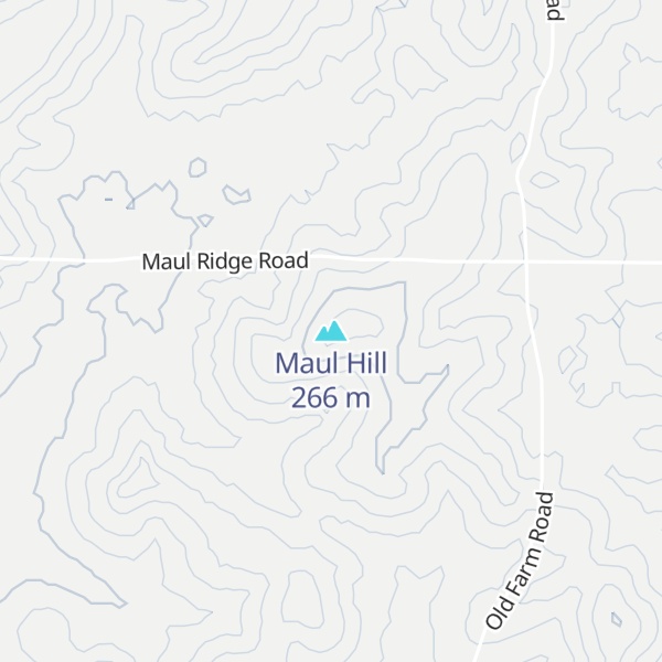 Map of Maul Hill