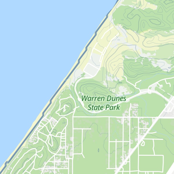 Map of Mount Fuller