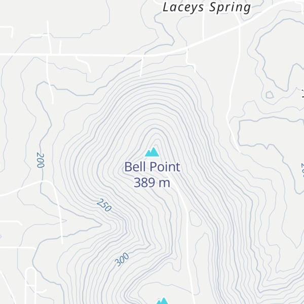 Map of Bell Point