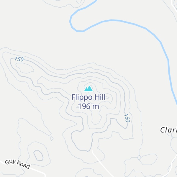 Map of Flippo Hill