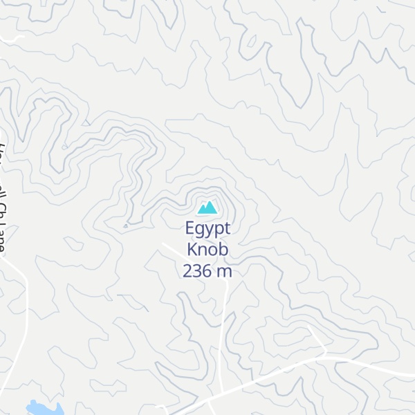Map of Egypt Knob