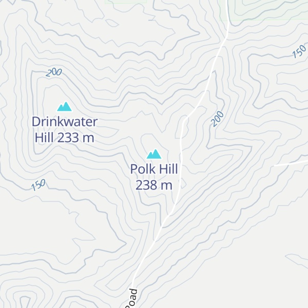 Map of Polk Hill