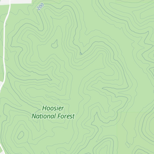 Map of Grodey Ridge