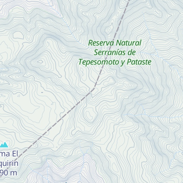 Map of Cerro Mesa de Horno
