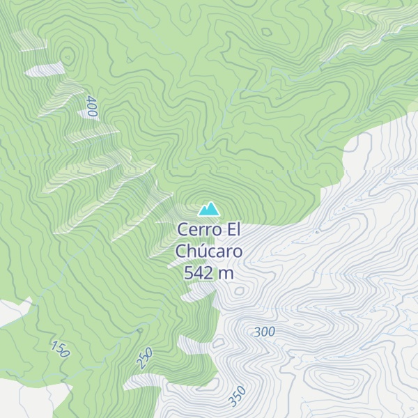 Map of Cerro El Chúcaro