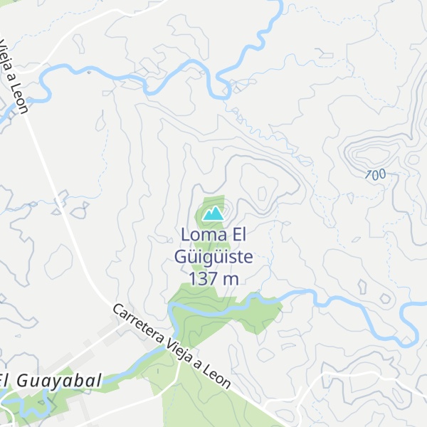 Map of Loma El Güigüiste