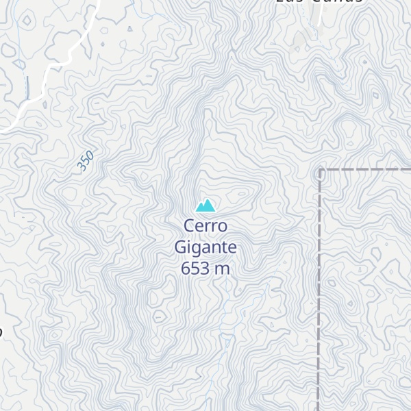 Map of Cerro Gigante