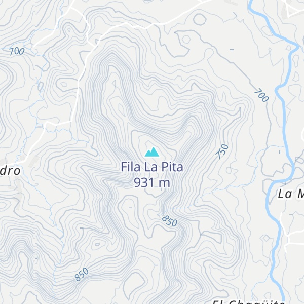 Map of Fila La Pita