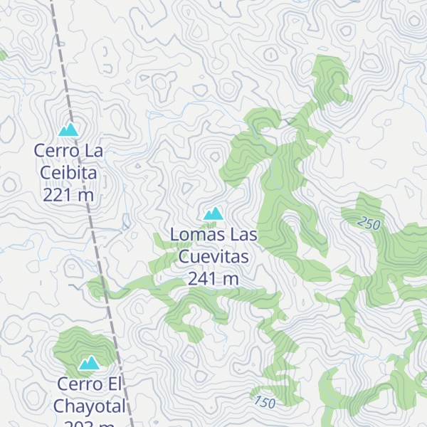 Map of Lomas Las Cuevitas